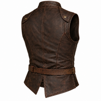 Men's Leather Vest – Design 132