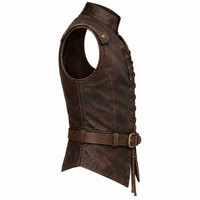 Men's Leather Vest – Design 132