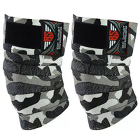 Be Smart Knee Wrap Gray Camo