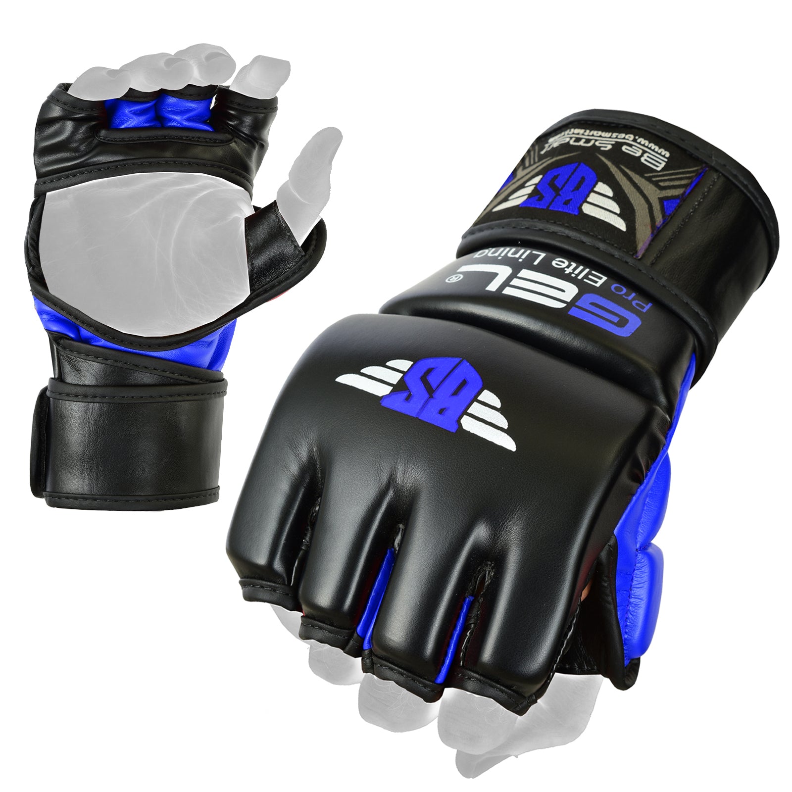 MMA Gloves Blue