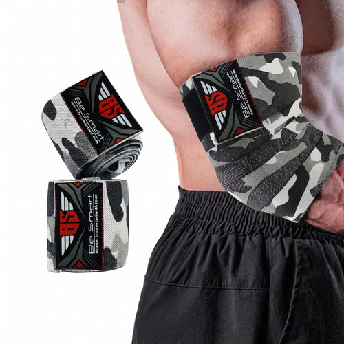 Be Smart Elbow wrap Gray Camo