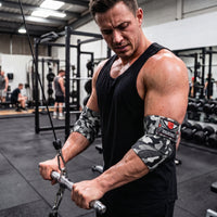 Be Smart Elbow wrap Gray Camo