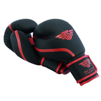 Be Smart Boxing gloves matte red