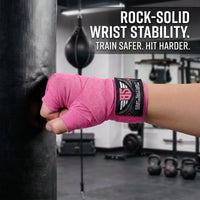 Be Smart Pink Boxing Hand Wraps – 2.5m, 3.5m & 4.5m (Pair)