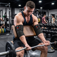 Be Smart Elbow Wraps Black