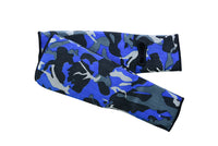 Be Smart Blue Camo Kids Shin Instep Guards – Padded Shin Pads for MMA, Muay Thai, Kickboxing & Karate