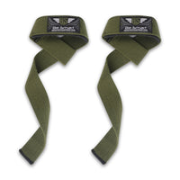 Be Smart Green Weightlifting Straps - Pair
