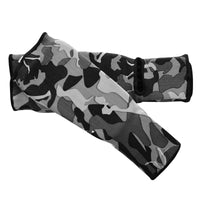 Be Smart Camo Kids Shin Instep Guards – Padded Shin Pads for MMA, Muay Thai, Kickboxing & Karate (Grey Camouflage)