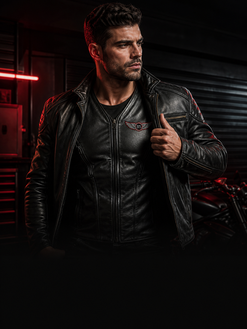 Leather Vests & Jackets