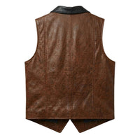 Men's Leather Vest – Design 079