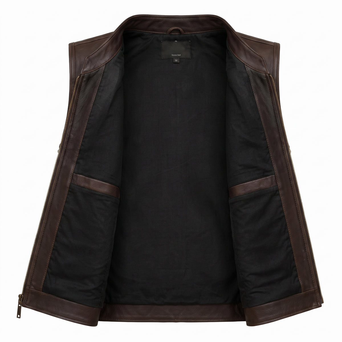 Men's Leather Vest – Design 106