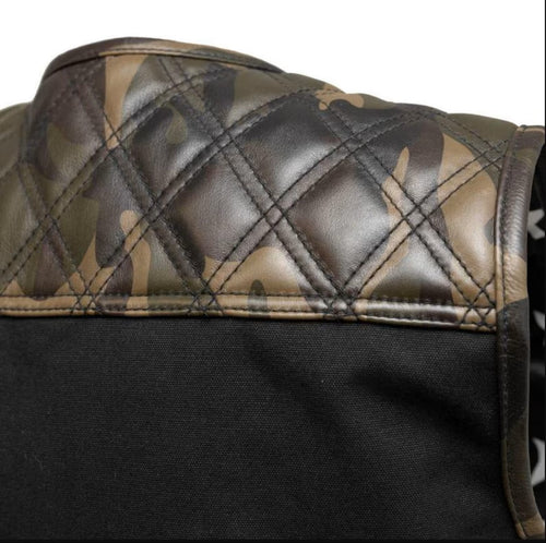 Men's Leather Vest – Design 014