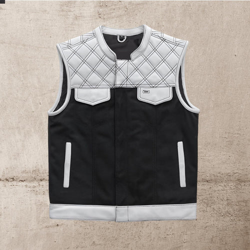 Men's Leather Vest – Design 017