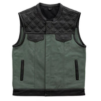 Men's Leather Vest – Design 020