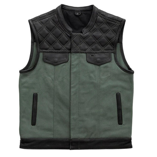 Men's Leather Vest – Design 020