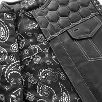 Men's Leather Vest – Design 021