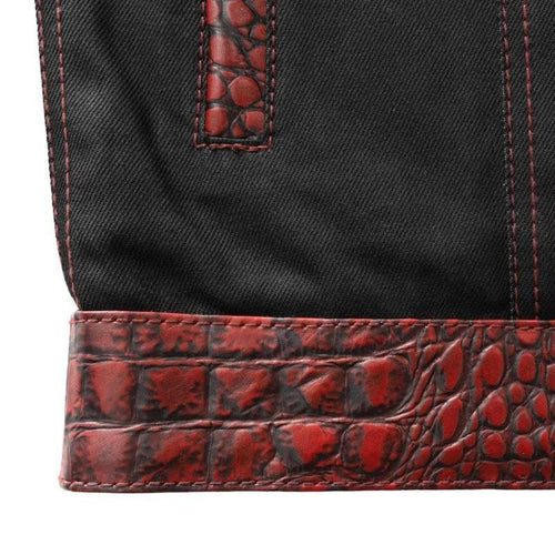 Men's Leather Vest – Design 024