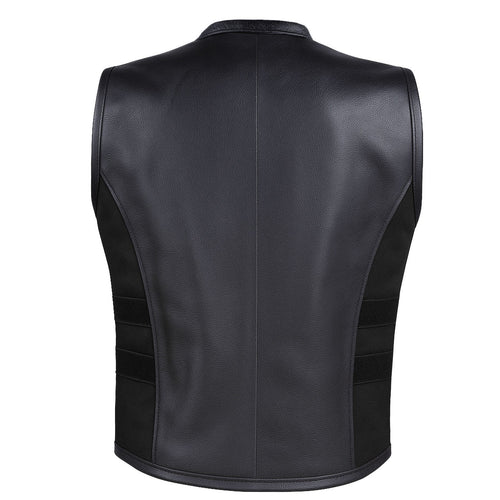 Men's Leather Vest – Design 042
