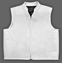 Men's Leather Vest – Design 045