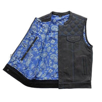 Men's Leather Vest – Design 054