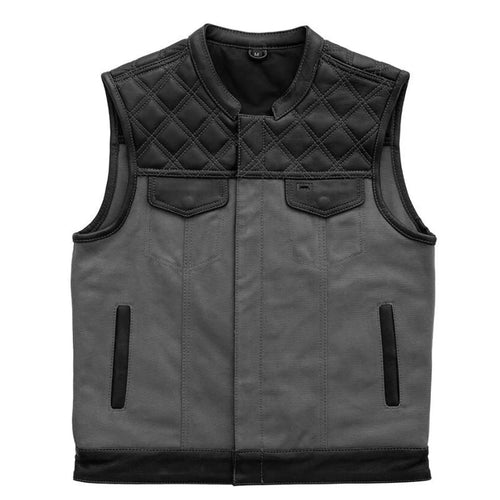 Men's Leather Vest – Design 057