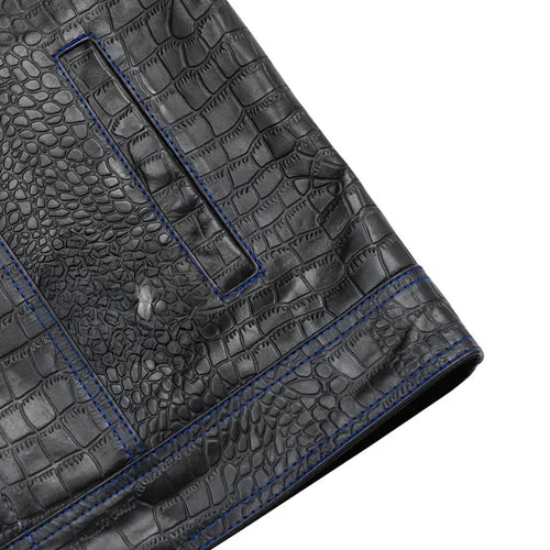 Men's Leather Vest – Design 064