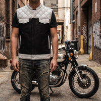 Men's Leather Vest – Design 095