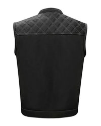 Men's Leather Vest – Design 009