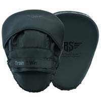 Be Smart Matte Black Boxing Focus Pads - Pair