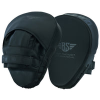 Be Smart Matte Black Boxing Focus Pads - Pair