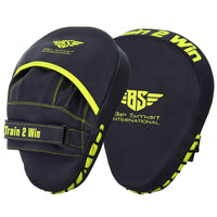 Be Smart Matte Green Boxing Focus Pads - Pair