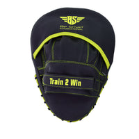 Be Smart Matte Green Boxing Focus Pads - Pair