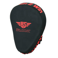 Be Smart Matte Red Boxing Focus Pads - Pair
