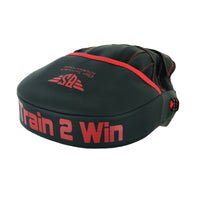 Be Smart Matte Red Boxing Focus Pads - Pair