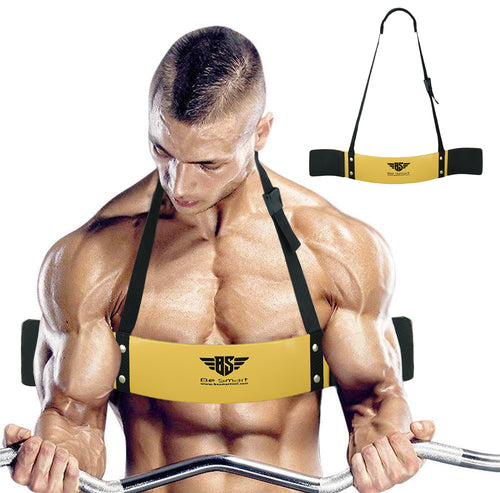 Be Smart Bicep Arm Blaster Golden
