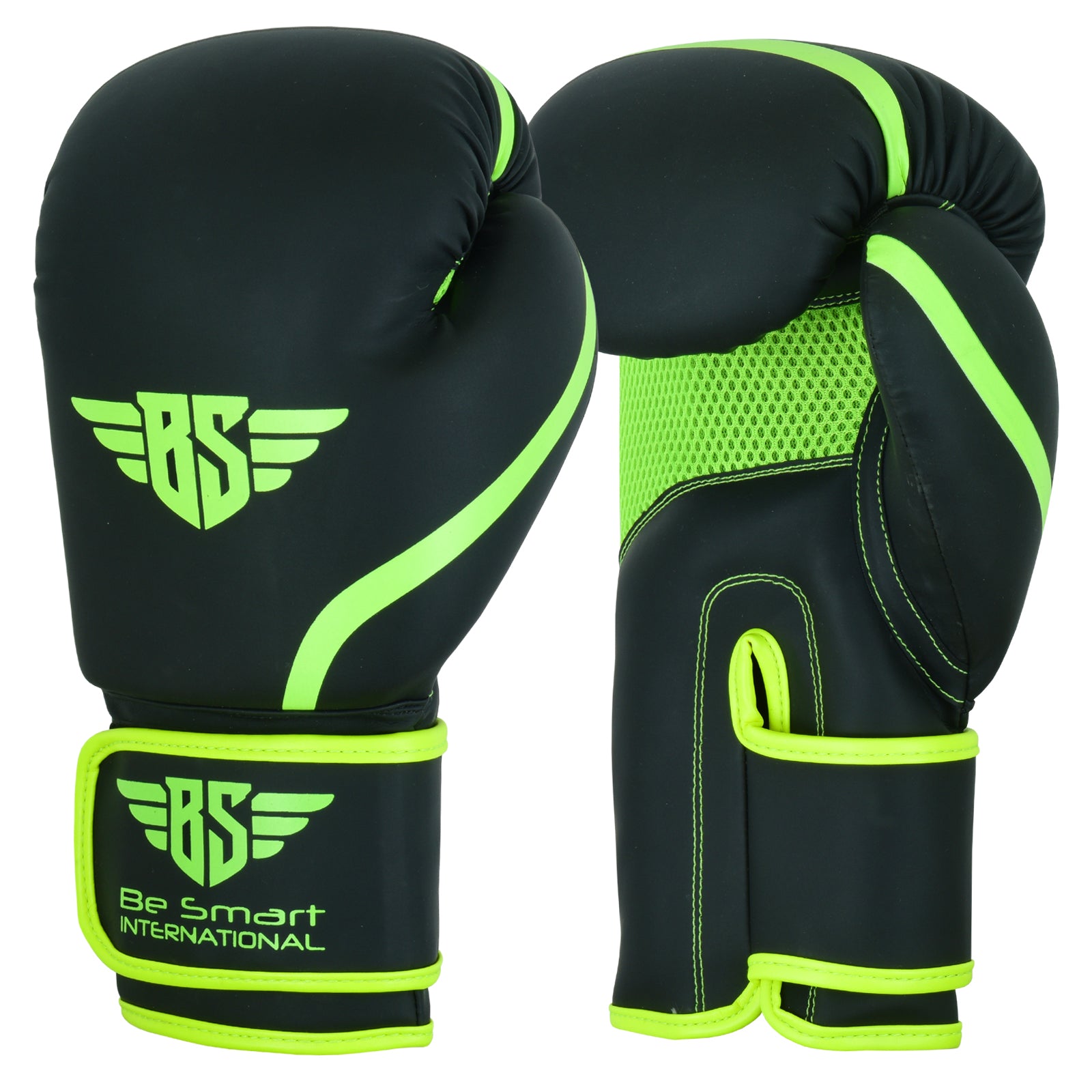 Be Smart Boxing gloves Matte Green