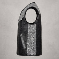 Men's Leather Vest – Design 026
