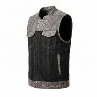 Men's Leather Vest – Design 072
