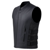 Men's Leather Vest – Design 042
