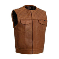 Men's Leather Vest – Design 059