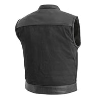 Men's Leather Vest – Design 061