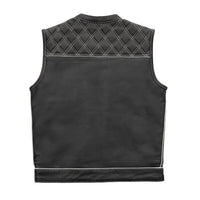 Men's Leather Vest – Design 058