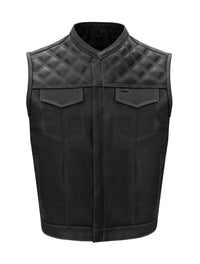 Men's Leather Vest – Design 029