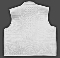 Men's Leather Vest – Design 045