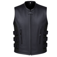 Men's Leather Vest – Design 042