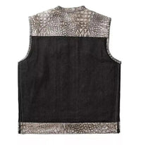 Men's Leather Vest – Design 055