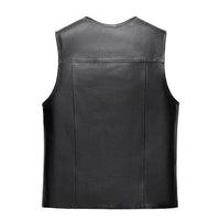 Men's Leather Vest – Design 044