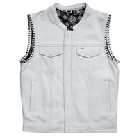 Men's Leather Vest – Design 056