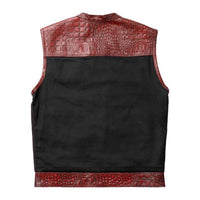 Men's Leather Vest – Design 024