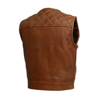 Men's Leather Vest – Design 059